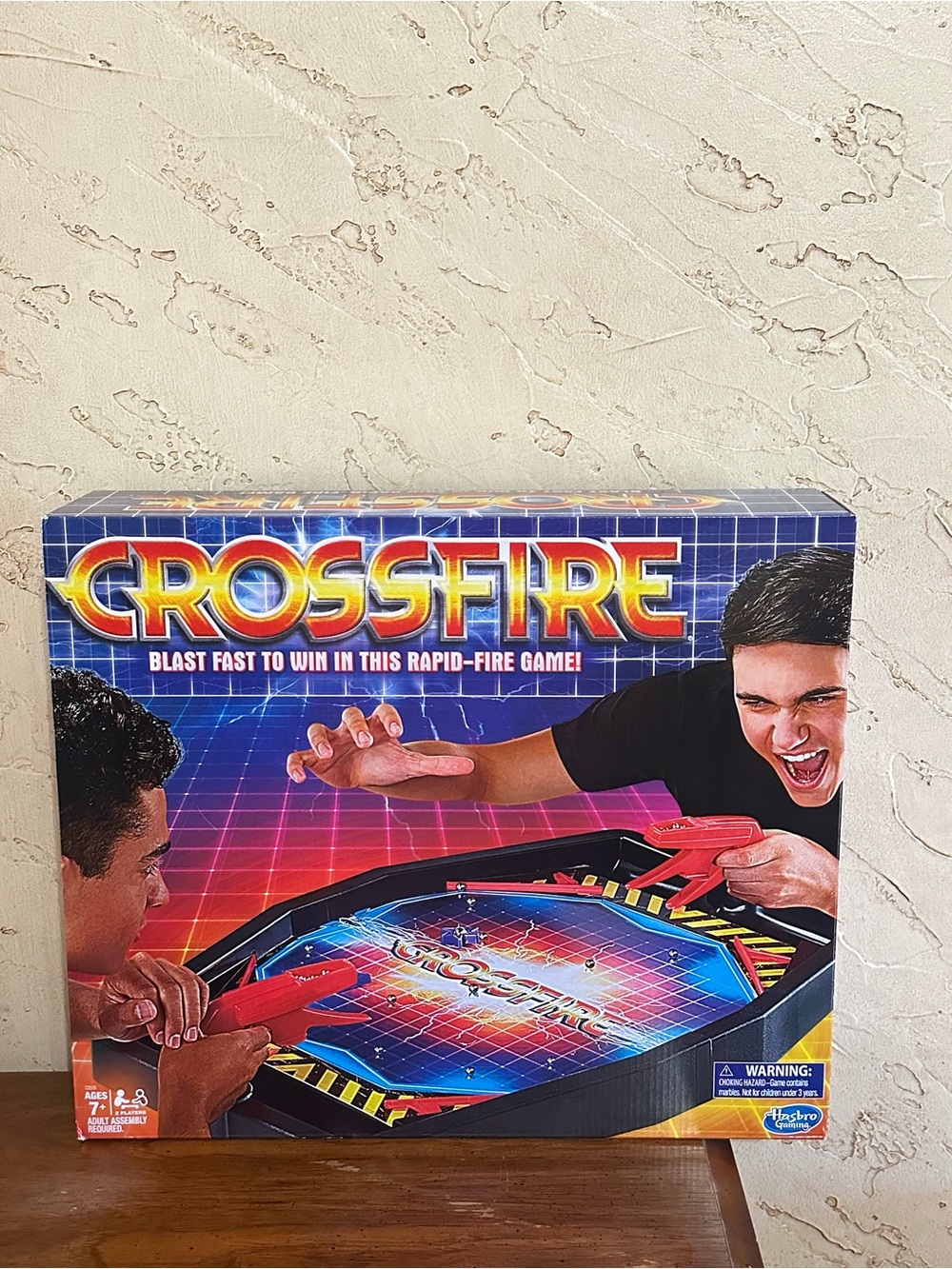Crossfire 2016 Edition Hasbro Marble Launching Rapid-Fire Retro Game NEW